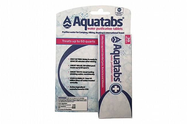 MSR Aquatabs Water Purification Tablets - 30 Pack 