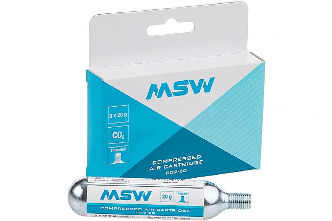 MSW 20g CO2 Cartridge 3-Pack MSW 20g CO2 Cartridge 3-Pack