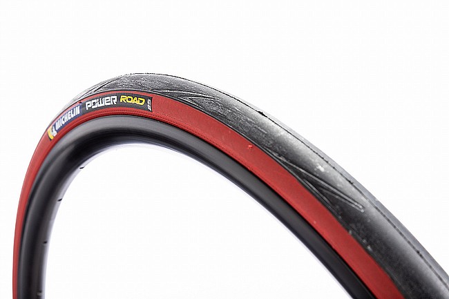 Michelin Power Road TS Tire Red