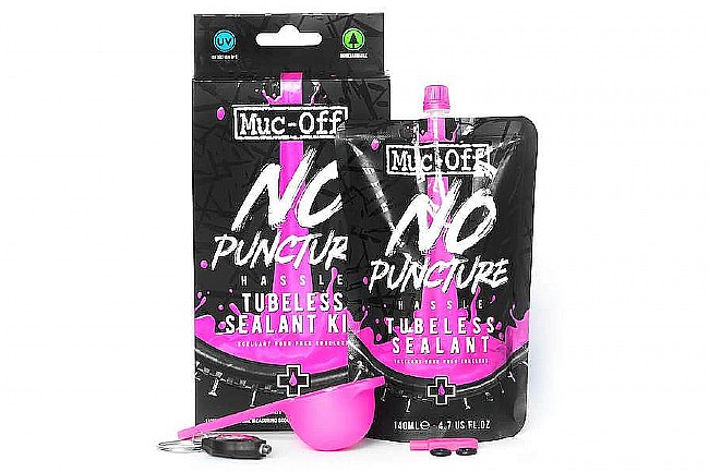 Muc-Off No Puncture Hassle Tubeless Sealant Kit Muc-Off No Puncture Hassle Tubeless Sealant Kit