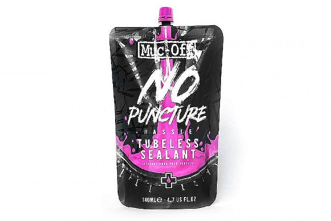 Muc-Off No Puncture Hassle Tubeless Sealant 140ml Pouch Muc-Off No Puncture Hassle Tubeless Sealant 140ml Pouch