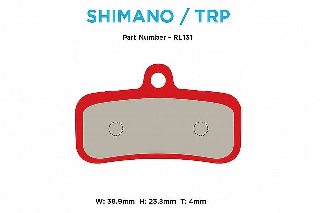 MTX Braking Red Label RACE Brake Pads Shimano 4-piston ALL