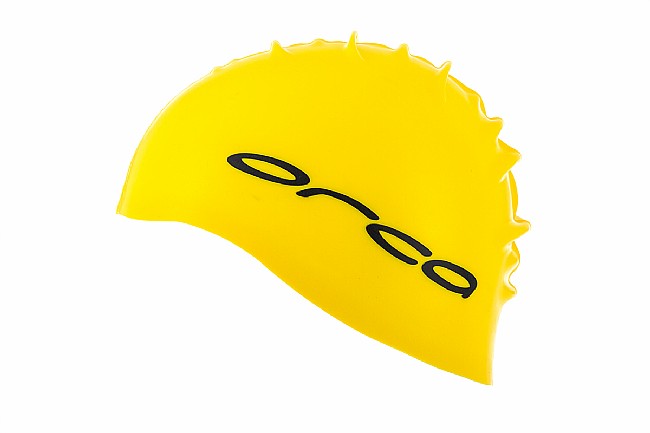 Orca Silicone Swimcap Yellow - One Size
