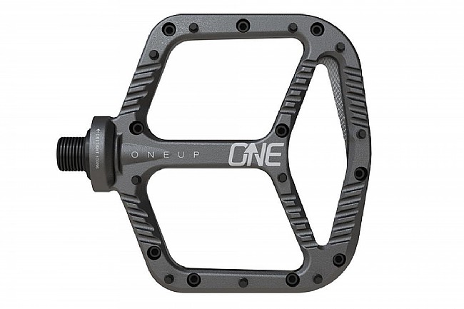 OneUp Components Aluminum Platform Pedals Grey
