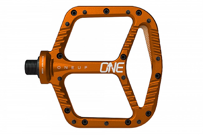 OneUp Components Aluminum Platform Pedals Orange