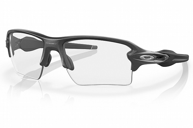 Oakley Flak 2.0 XL Sunglasses Steel - Clear Photochromic