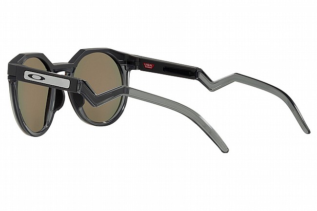 Oakley HSTN Sunglasses Matte Carbon - PRIZM Ruby Lenses