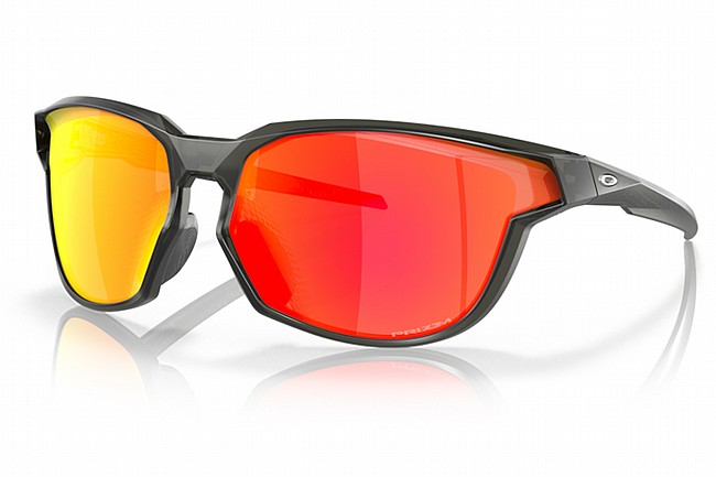 Oakley Kaast Sunglasses Matte Grey Smoke - PRIZM Ruby