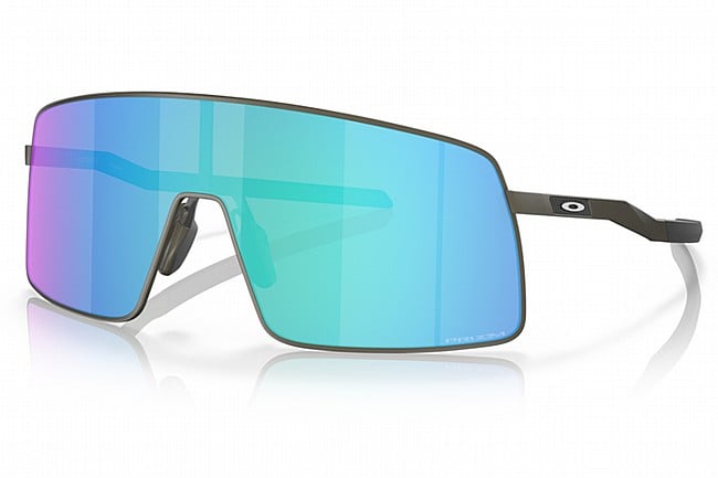 Oakley Sutro Ti Sunglasses Satin Lead - PRIZM Sapphire