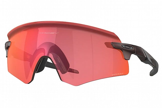 Oakley Encoder Sunglasses Matte Black Red Shift - PRIZM Trail Torch