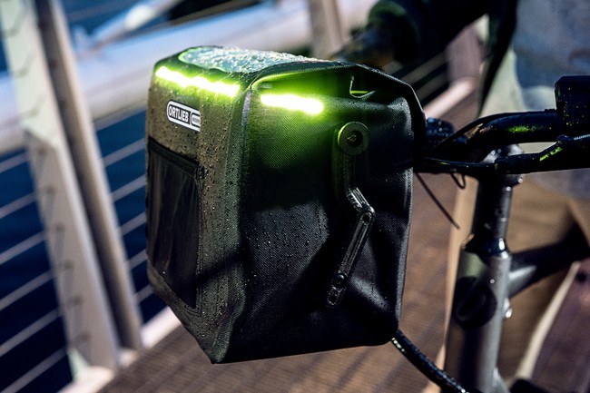 Ortlieb 2022 E-Glow Handlebar Bag 