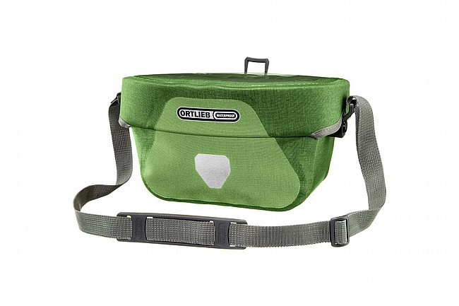 Ortlieb 2022 Ultimate Six Plus Handlebar Bag Kiwi/Moss Green - 5L