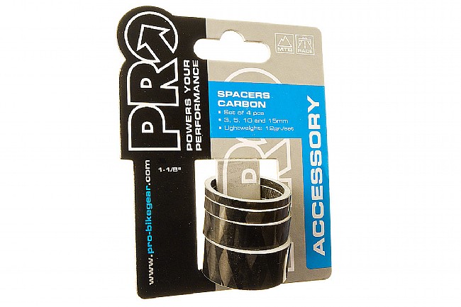 PRO Carbon Spacers 3K Carbon Weave