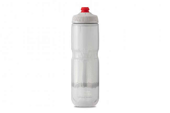 Polar Bottle Breakaway Insulated 24oz Bottles Ridge - White/Silver