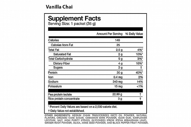 Momentous Essential Plant-Based Protein Vanilla Chai - 20 Servings