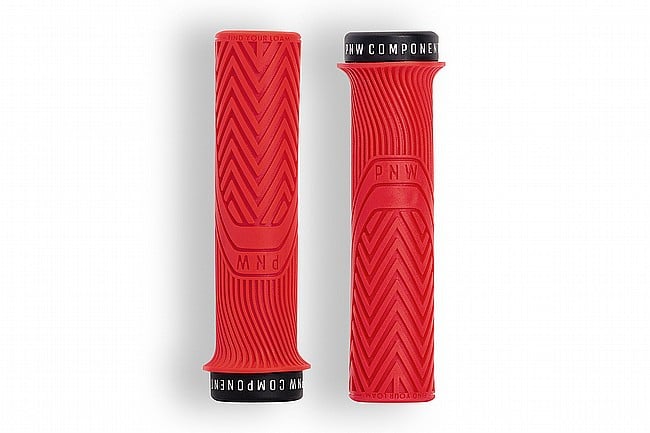 PNW Components LOAM Grips Really Red