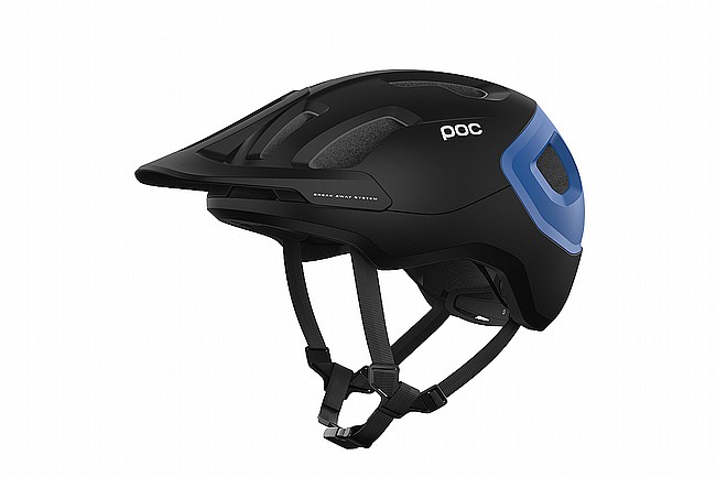 POC Axion MTB Helmet Uranium Black/Opal Blue Metallic/Matte
