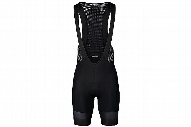 POC Mens Essential Road VPDs Bib Shorts Uranium Black/Uranium Black