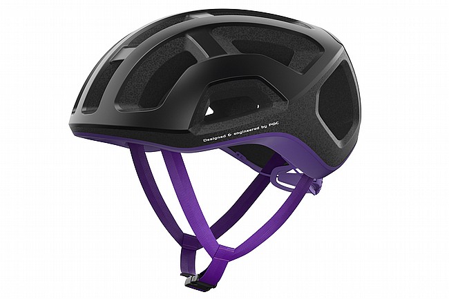 POC Ventral Lite Helmet Uranium Black / Purple Amethyst Matt
