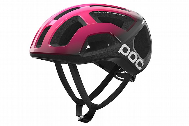 POC Ventral Lite Helmet Fluorescent Pink/Uranium Black Matt