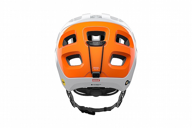 POC Tectal Race MIPS NFC MTB Helmet Hydrogen White/Fluorescent Orange AVIP