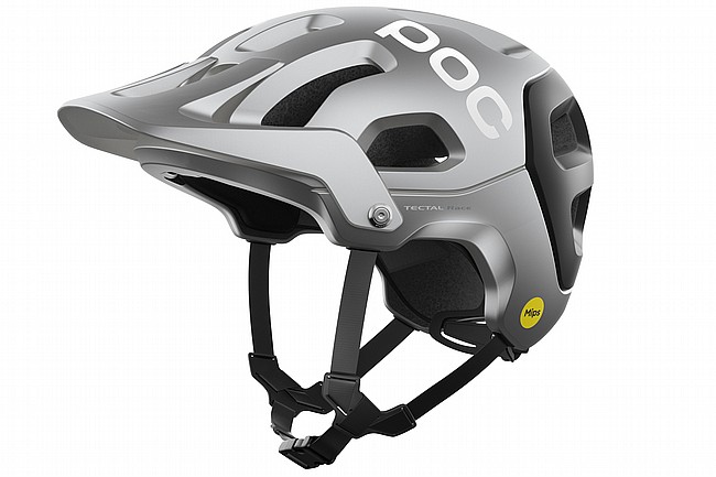 POC Tectal Race MIPS MTB Helmet Argentine Silver / Uranium Black Matt