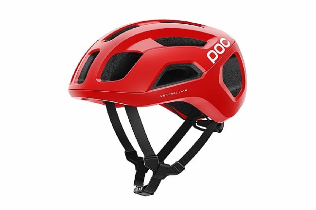 POC Ventral Air SPIN Road Helmet Prismane Red Matt