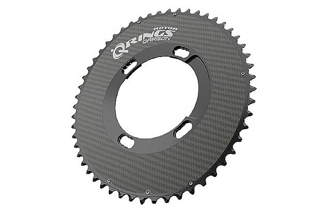 Rotor Qarbon - Carbon Q-Rings - 110x4 BCD Outer Aero 53 tooth