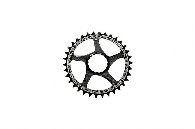 Race Face Cinch Direct Mount N/W Single Chainring 10-12speed 24 Tooth, Black