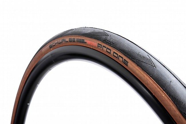 Schwalbe PRO ONE 700c Road Tire (HS493) Transparent Tan