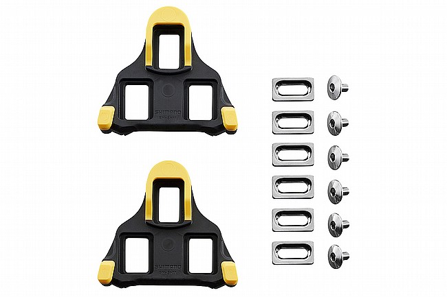 Shimano SPD-SL Replacement Cleats 3 Degrees Float - YELLOW