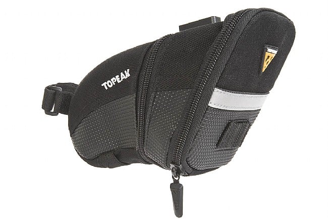 Topeak Aero Wedge Seat Bag - Quick Click Fixer Aero Wedge Pack (medium shown)