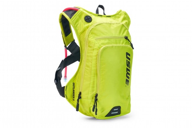 USWE Outlander 9 Hydration Pack Crazy Yellow