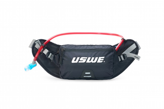 USWE Zulo 2 Hydration Hip Pack Carbon Black