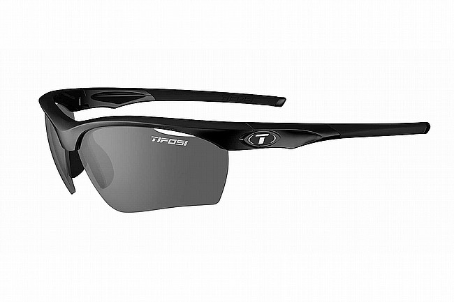 Tifosi Vero Sunglasses Gloss Black - Smoke Polarized