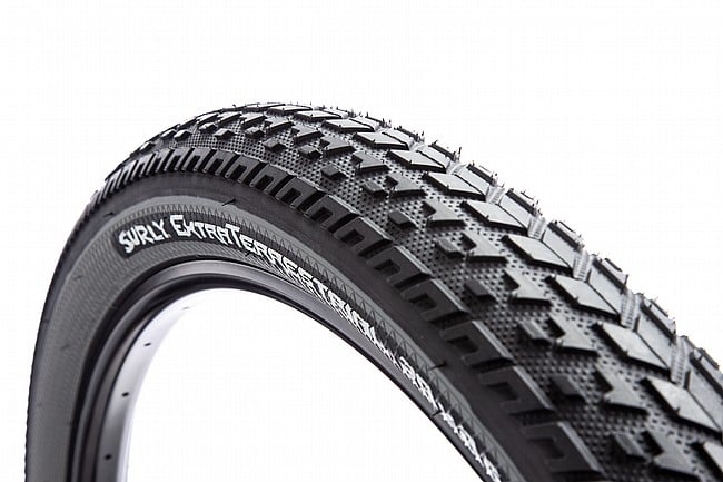 Surly ExtraTerrestrial 27.5 Inch Adventure Tire 27.5 x 2.5 - Slate Grey