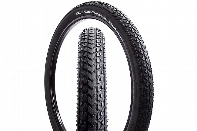 Surly ExtraTerrestrial 26 Inch Adventure Tire 26 x 2.5 - Black