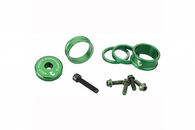 Wolf Tooth Components Anodized Bling Kit Green