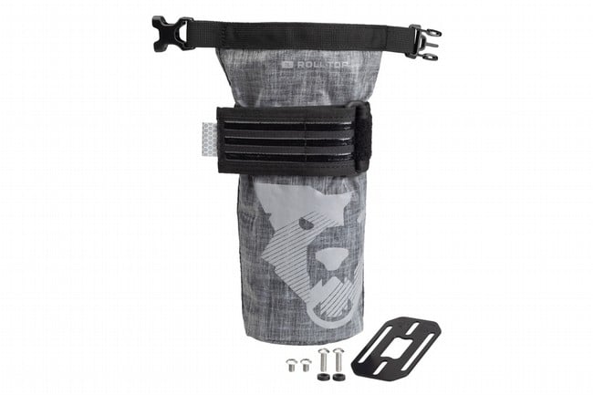 Wolf Tooth Components B-RAD TekLite Roll-Top Bag 1L Bag + Strap/Mounting Plate