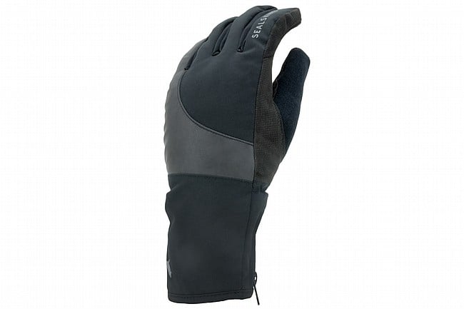 SealSkinz Waterproof Cold Weather Reflective Cycle Glove Black