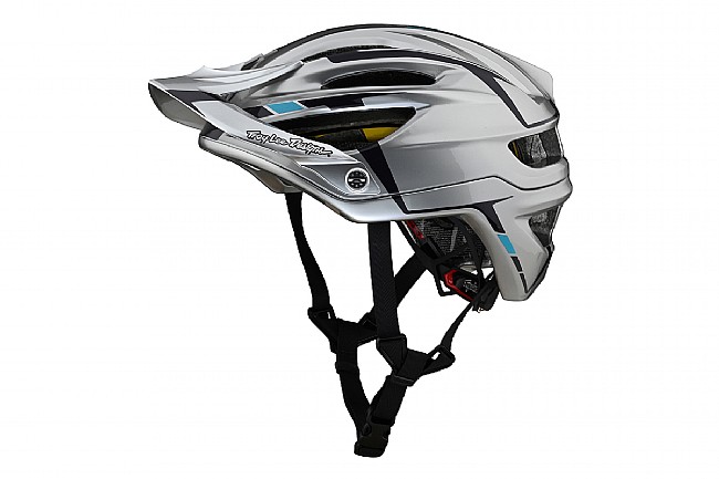 Troy Lee Designs A2 MIPS MTB Helmet Silver/Burgundy