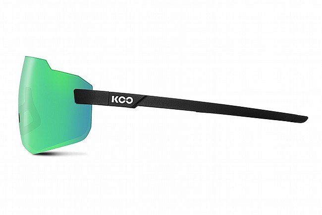 KOO Supernova Sunglasses Black Matte/Green